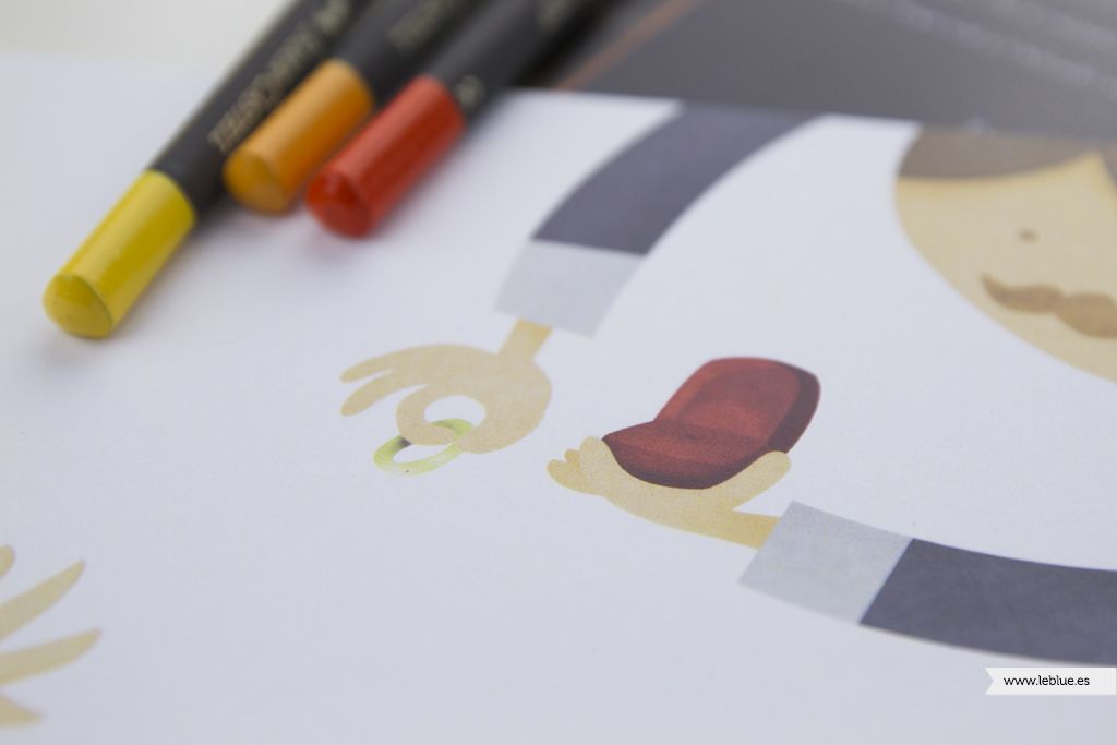 Detalle ilustrada