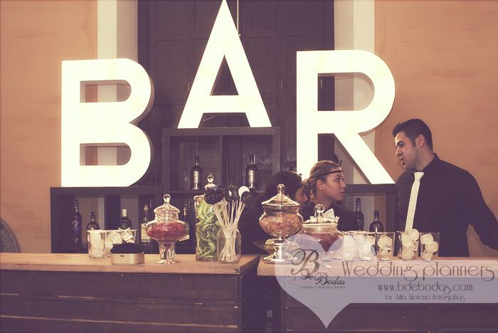 Letras luminosas para eventos