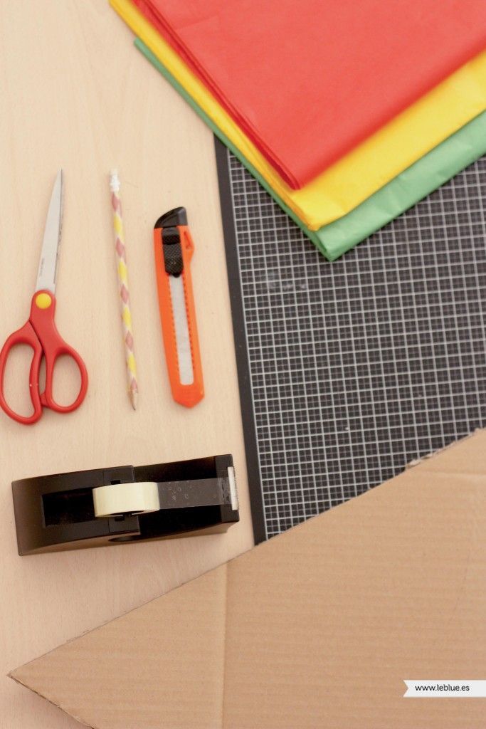 Materiales-piñata-sandía